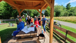 Fahrradgottesdienst mit Andacht