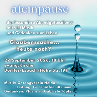 Atempause 27.09.2026