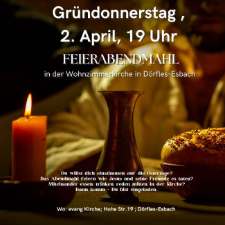 Gründonnerstag 2. April 2026 