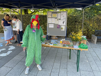 Grüner Gockel 2024 in Dörfles