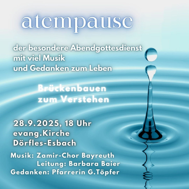 Atempause 28.09.2025