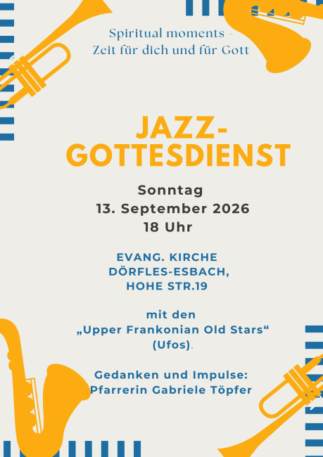 Jazzgottesdienst 13.09.2026